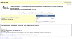 Desktop Screenshot of alewife.org