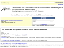 Tablet Screenshot of alewife.org